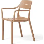 Nardi Cassia tuoli käsinojilla Cappuccino