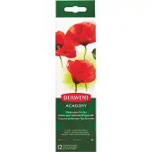 Derwent Academy Vesiväri 12 nappia + sivellin 12kpl