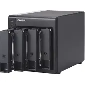 Qnap TR-004 storage drive enclosure HDD/SSD enclosure Black 2.5/3.5"