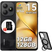 Blackview Matkapuhelin Wave 9C 4/128GB Shadow Black – Ohut, luotettava jokapäiväinen älypuhelin