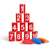 BS Toys Tin Toss Peli, Punainen
