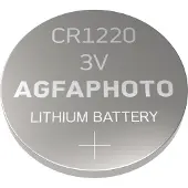 Agfa 150-803210, Kertakäyttöinen akku, CR1220, Litium, 3 V, 5 kpl, Hopea