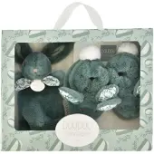 Doudou et Compagnie DouDou Bunny Lahjapakkaus, Sage Green