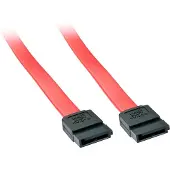 Lindy 33323, 0,2 m, SATA III, SATA 7-pin, SATA 7-pin, Naaras/naaras, Punainen