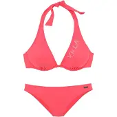 Venice beach Bikini vadelma / valkoinen