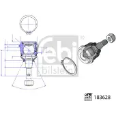 FEBI BILSTEIN Pallonivel 183628