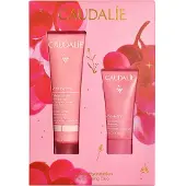 Caudalie Moisturizing Duo Set joululahjasetti ihon kosteutukseen ja kiinteyttämiseen