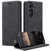 CASEME Samsung Galaxy S26+ 013 Sarja Lompakkokotelo - Musta