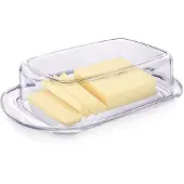 Excellent houseware Läpinäkyvä voirasia tuoreeseen säilytykseen ja tarjoiluun