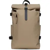 Rains Rolltop Rucksack Large W3 - Beige - ONE SIZE