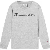 Champion Ls Shirt - Grey - 128