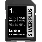 Lexar Sdxc Professional Silver Plus 1066X Uhs-I/U3/A2/4K R205/W150 (V30) 1Tb sd