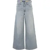 Levi's Farkut '728 High Rise Wide Leg' kyyhkynsininen