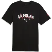 Puma Ac Milan T-paita Ftblculture - Musta/valkoinen - , koko Medium