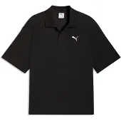 Puma Wardrobe Ess Waffle Boxy Fit Lyhythihainen Pikeepaita