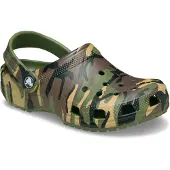 Crocs Classic Camouflage Clog K - Khaki green - 28/29