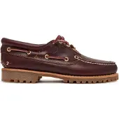 Timberland for man. TB0500096481 Nautical Authentics 3 Eye Classic Lug burgundy (44.5 W), Leather, Flat, Laces, Casual, Maroon