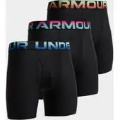 Under Armour 3-Pack Boxers - Mens, musta