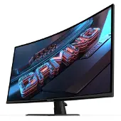 Gigabyte 31,5" GS32QCA, kaareva 180Hz QHD-pelimonitori, musta