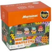 Marioinex Mini Waffle Building Blocks City: Street Rakennuspeli 280 Kappaletta