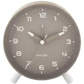 Karlsson Alarm Clock Orgullo Dark Grey - Grey - W12CM