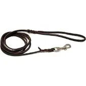 Dogman Leather Leash Lina Brown L 18mm x 180cm