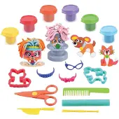 Playgo Junior Pet Groomer Clay Set - 6 Clay Pots