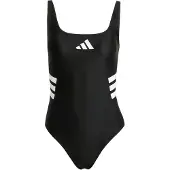 Adidas Urheilu-uimapuku '3-Stripes U-back' musta