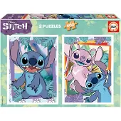 Educa Disney Stitch 2x500p palapeli