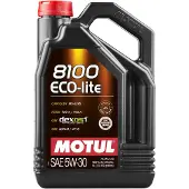 Motul 8100 Eco Lite 5w30 5l Auto Moottoriöljy