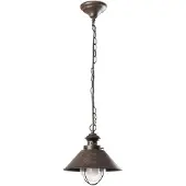 Faro Nautica-riippuvalaisin antiikkiviimeistelty, 26 cm NAUTICA-1P, Ruskea/ruoste, Metalli