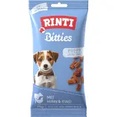 Rinti 12x75g Extra Bitties Puppy kanaherkut (kana & nauta) koiralle