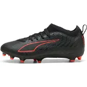 Puma Ultra 6 Match Fg/ag Eclipse - Musta/punainen Lapset, koko 30