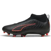Puma Ultra 6 Match Laceless + FG/AG Eclipse - Musta/Punainen Lapset, koko 37
