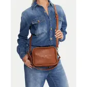 Pepe Jeans for woman. PL0300004 Brown Bassy Code shoulder bag (OSFA), Casual, Polyurethane