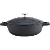 Master Class - Cast Aluminium Matala pata 2,5 L Musta