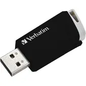 Verbatim 32GB Store 'n' Click, 3.2 Gen1 USB-A -muistitikku, 80/25 MB/s, musta