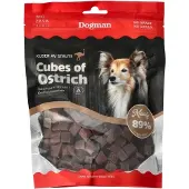 Dogman Meaty Strutsikuutiot Koiranherkut 300g