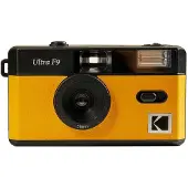 Kodak Uudelleenkäytettävä kamera - - Ultra F9 - Keltainen ja musta - 31mm objektiivi - Integroitu salama