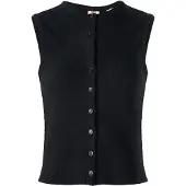 Levi's Neuleliivi 'Rory Button Up Top' musta