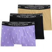 Ralph Lauren Bokserishortsit 'CLASSIC' sinappi / laventeli / musta / valkoinen