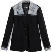 Desigual Bleiseri sininen denim / musta