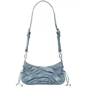 Desigual Olkalaukku sininen denim