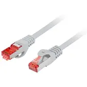 Lanberg PCF6-10CU-0050-S, 0,5 m, Cat6, F/UTP (FTP), RJ-45, RJ-45, Harmaa