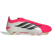 Adidas Predator Elite Laceless Fg Born For Goals - Lucid Red/musta/valkoinen - Nurmi (Fg), koko 40