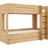 Meblocross Kerrossänky Blanc, 200x80 cm, MDF, ruskean värinen