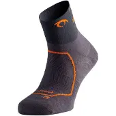 Lurbel Socks Race Three Gray Orange, Size S