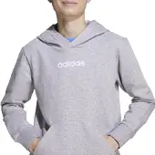 Adidas Urheilullinen collegepaita 'Essentials' meleerattu harmaa / musta