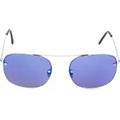 Lgr Aurinkolasit - - MAASAI-SILVER-00 - Hopea - Unisex - Ø 54 mm