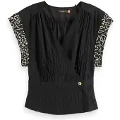 Scotch & Soda Wrap Lyhythihainen Bluusi